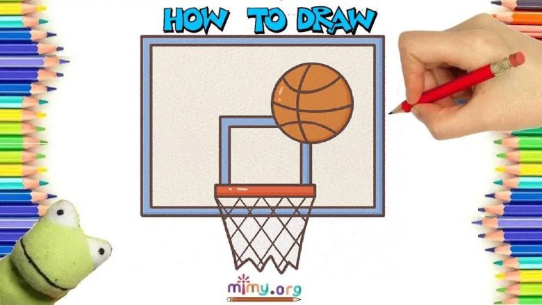 basketball drawing