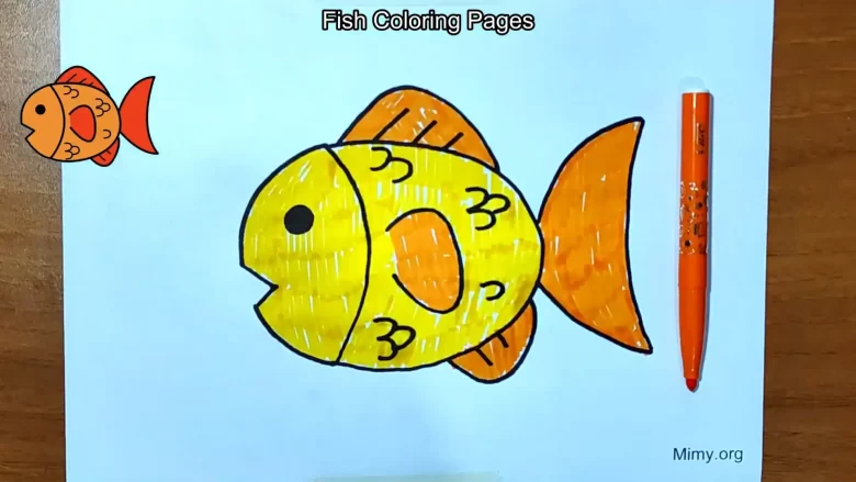 fish coloring