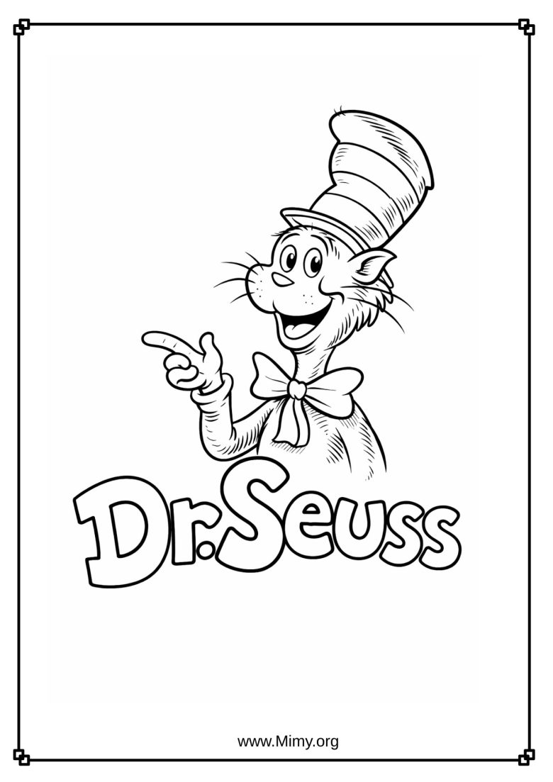 Dr. Seuss Coloring Pages