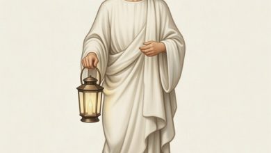 Jesus Holds the Lantern 3