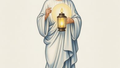 Jesus Holds the Lantern