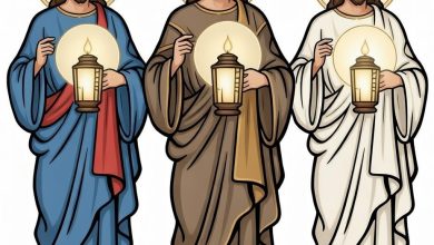 Jesus Holds the Lantern 4