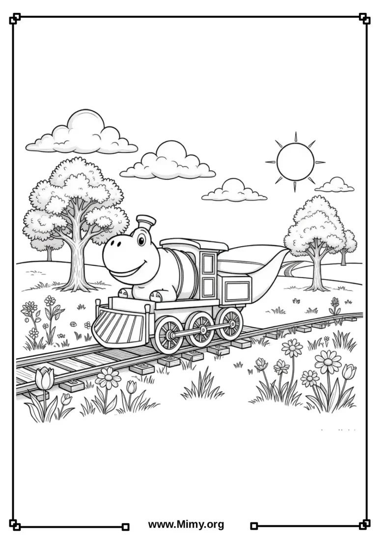 Dinosaur Train Coloring Pages - 3