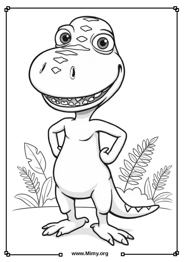 Dinosaur Train Coloring Pages