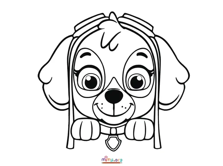 Skye Coloring Pages