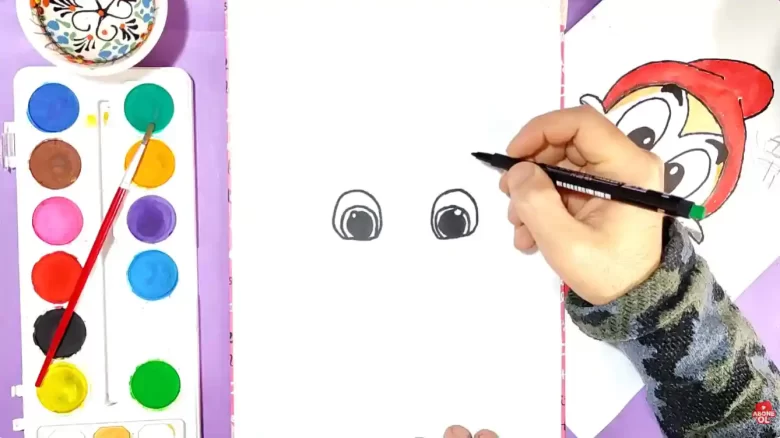 Skye, Paw Patrol drawing step by step easy drawings