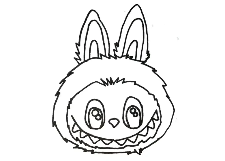 labubu coloring pages