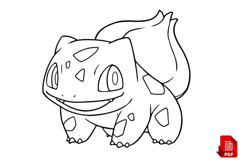 Bulbasaur Coloring Pages