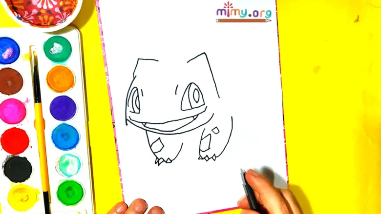 Bulbasaur Front Leg drawing