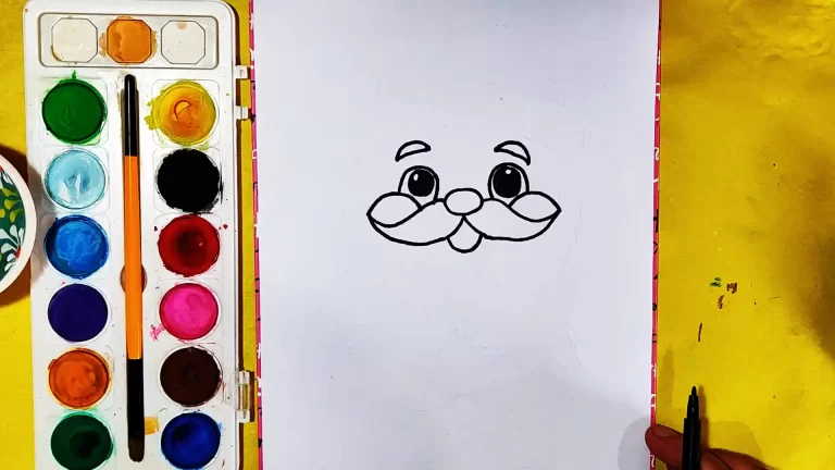 Draw the eyes
