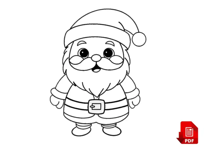 Santa Claus Coloring Page