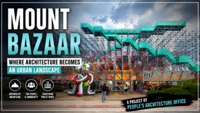 Mount Bazaar: Where Architecture Becomes an Urban Landscape